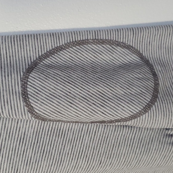 Toad & CO Swifty Striped Long Sleeve Gray Tunic Sz Small - Picture 6 of 7